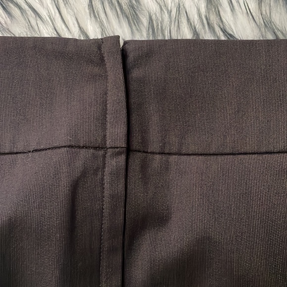 Brown RW & Co. Sarah Pencil Skirt with Ruffle - Picture 5 of 8